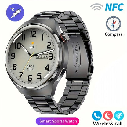 New Men's Smart Watch 4 PRO1.53-inch 360 * 360 AMOLED