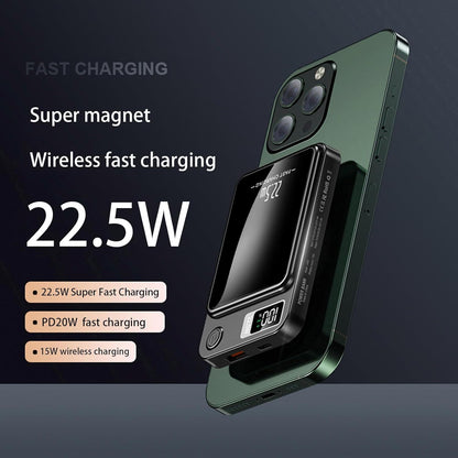 Magnetic Power Bank, 10000mAh Magnetic Charger for iPhone 15/14/13/12 Series,   Samsung