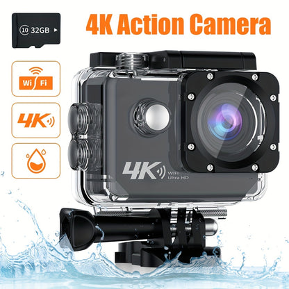 Ourlife 4K Ultra HD Action Camera Diving/Adventures