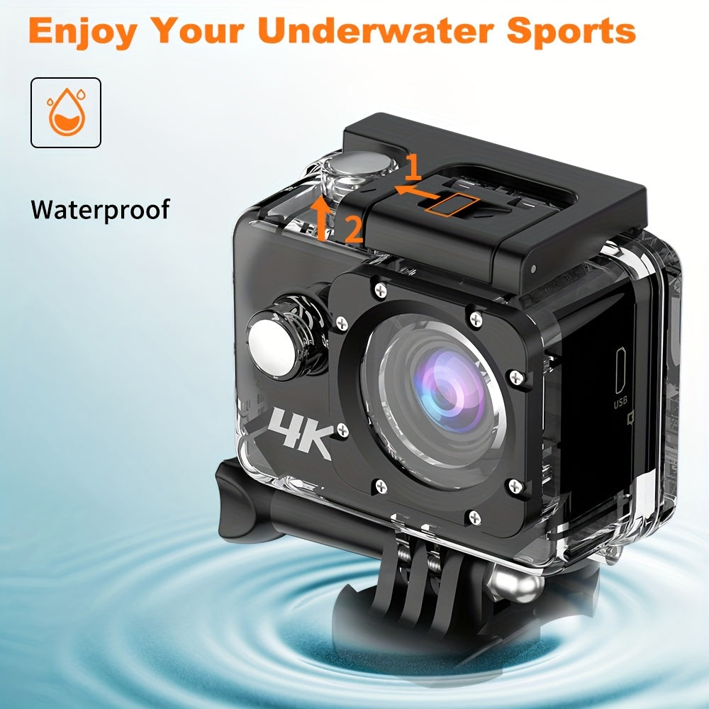 Ourlife 4K Ultra HD Action Camera Diving/Adventures