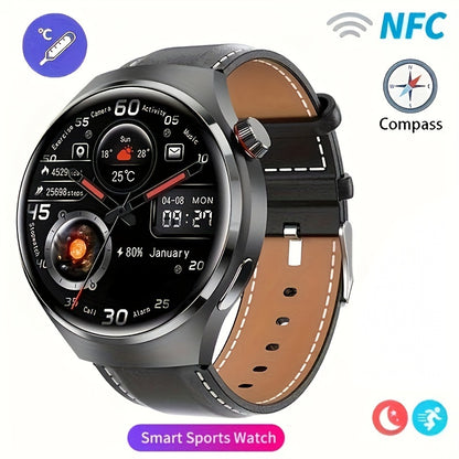 New Men's Smart Watch 4 PRO1.53-inch 360 * 360 AMOLED