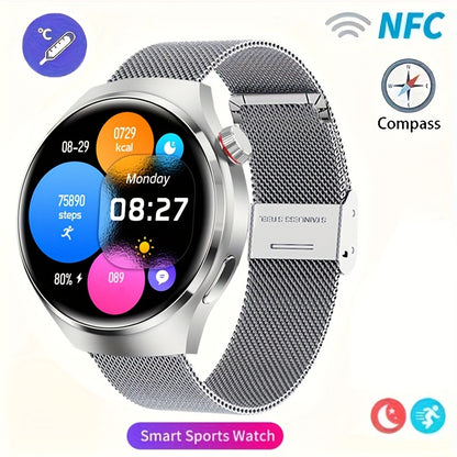 New Men's Smart Watch 4 PRO1.53-inch 360 * 360 AMOLED