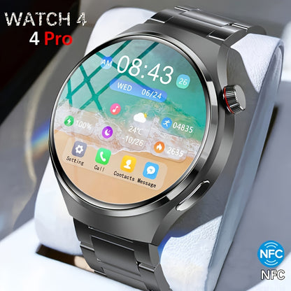 New Men's Smart Watch 4 PRO1.53-inch 360 * 360 AMOLED