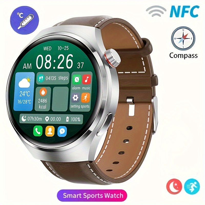 New Men's Smart Watch 4 PRO1.53-inch 360 * 360 AMOLED