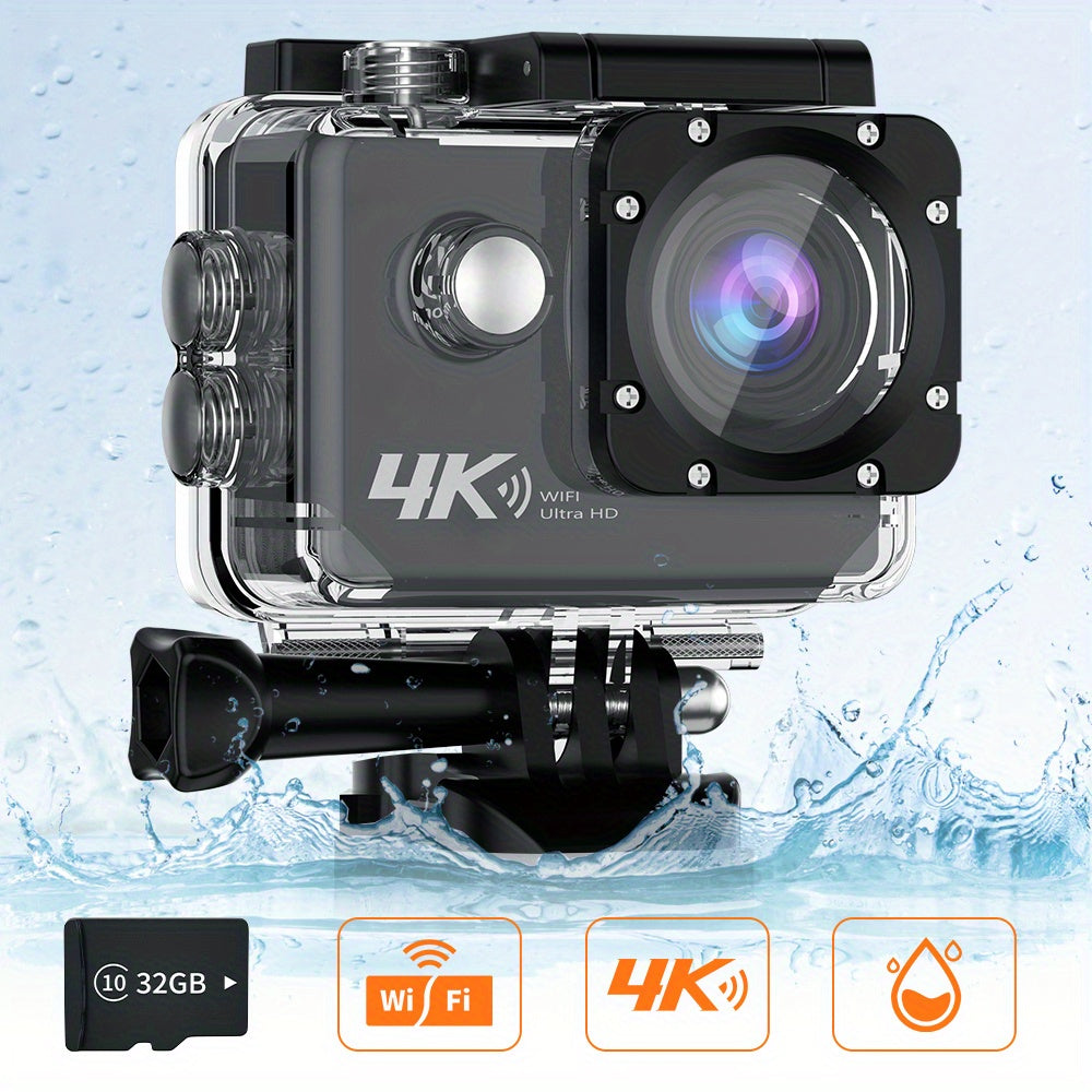 Ourlife 4K Ultra HD Action Camera Diving/Adventures